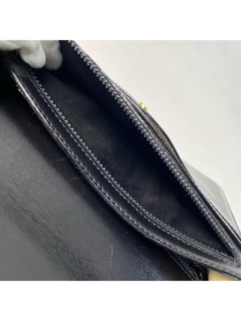 Celine Vintage Clutch Black - Picture 9 of 10